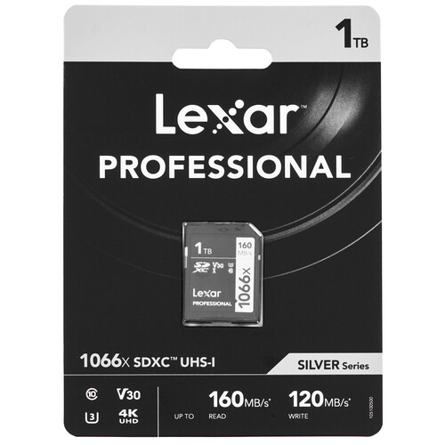 Купить Карта памяти Lexar Professional SDXC 1024 ГБ [LSD1066001T-BNNNG]  5471249. Характеристики, отзывы и цены в Донецке