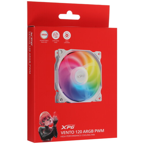 Купить Вентилятор ADATA XPG VENTO 120 ARGB PWM  5464027. Характеристики, отзывы и цены в Донецке