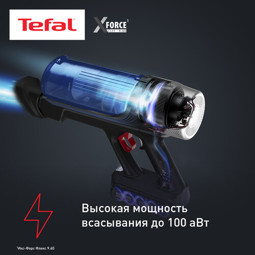 Купить Пылесос  вертикальный  Tefal TY20C4WO  черный  5604090. Характеристики, отзывы и цены в Донецке