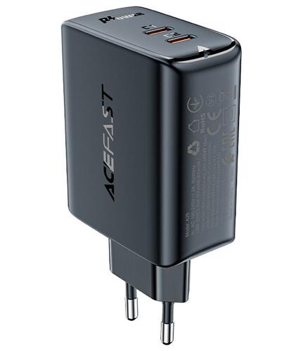 Купить Сетевое зарядное устройство ACEFAST A29 PD50W черный  9096504. Характеристики, отзывы и цены в Донецке