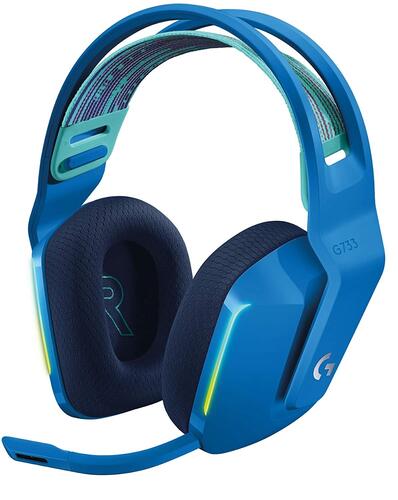 Купить Беспроводные наушники Logitech G733 синий  5040247. Характеристики, отзывы и цены в Донецке
