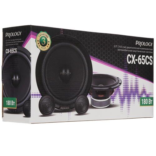 Купить Компонентная акустическая система Prology CX-65CS  9959757. Характеристики, отзывы и цены в Донецке