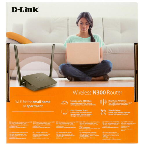 Купить Wi-Fi роутер D-Link DIR-615/Z1A  5052396. Характеристики, отзывы и цены в Донецке