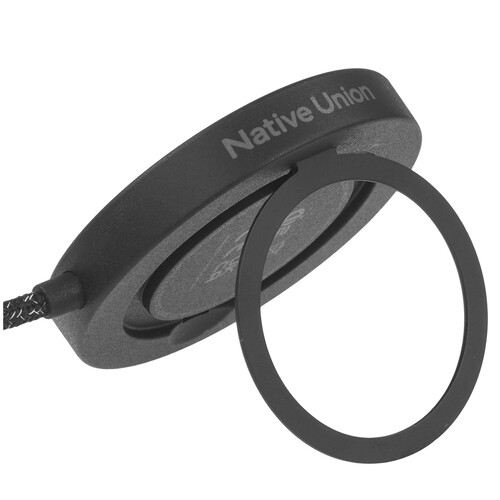 Купить Беспроводное зарядное устройство Native Union SnapStand черный  9240517. Характеристики, отзывы и цены в Донецке