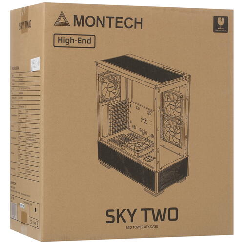 Купить Корпус MONTECH SKY TWO  5077708. Характеристики, отзывы и цены в Донецке