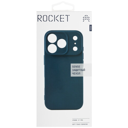 Купить Накладка  Rocket Sense для Apple iPhone 17 Pro синий  5639086. Характеристики, отзывы и цены в Донецке