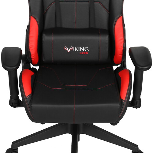 Купить Кресло игровое Zombie VIKING 5 AERO красный  5369509. Характеристики, отзывы и цены в Донецке