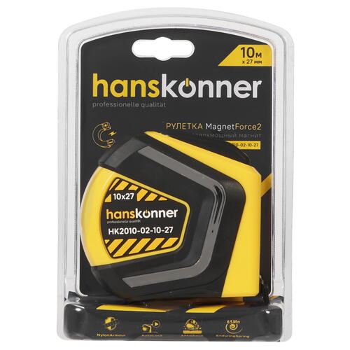 Купить Рулетка Hanskonner HK2010-02-10-27  8157045. Характеристики, отзывы и цены в Донецке