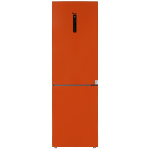 Купить Холодильник с морозильником   Haier C2F636CORGU1 оранжевый  5463887. Характеристики, отзывы и цены в Донецке