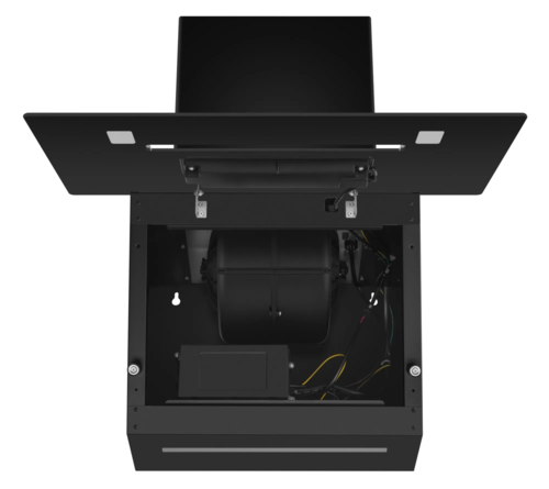 Купить Вытяжка наклонная Meferi AIRBOX60BK COMFORT PLUS черный/черный  9270618. Характеристики, отзывы и цены в Донецке