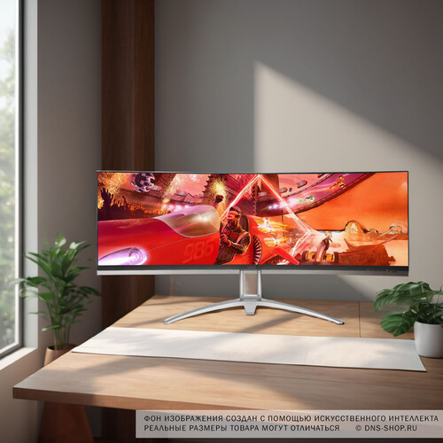 Купить 48.8" Монитор AOC AGON AG493UCX2 черный  5002907. Характеристики, отзывы и цены в Донецке