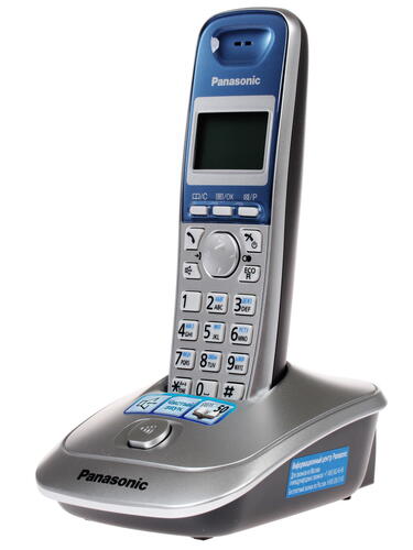 Купить Телефон беспроводной (DECT) Panasonic KX-TG 2511RUS  0189375. Характеристики, отзывы и цены в Донецке