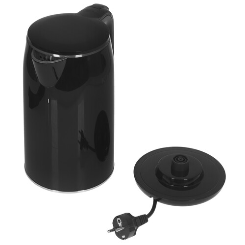 Купить Электрочайник Kitfort KT-6131 черный  5402188. Характеристики, отзывы и цены в Донецке