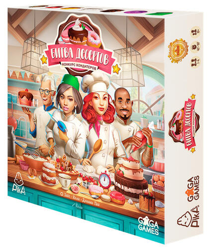 Купить Игра настольная "Битва десертов: конкурс кондитеров"  9104200. Характеристики, отзывы и цены в Донецке