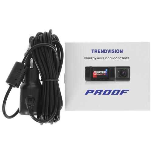 Купить Видеорегистратор TrendVision Proof Pro + салонная камера  4819009. Характеристики, отзывы и цены в Донецке