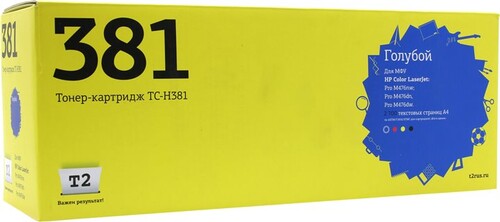 Купить Картридж лазерный T2 TC-H381 голубой  7936782. Характеристики, отзывы и цены в Донецке