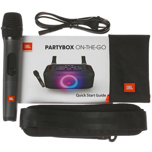 Купить Портативная аудиосистема JBL Partybox On-the-go, черный  5059893. Характеристики, отзывы и цены в Донецке