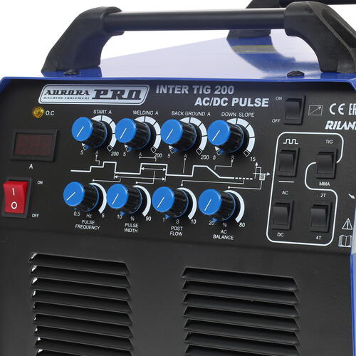 Купить Сварочный аппарат Aurora INTER TIG 200 АС/DC PULSE  1103006. Характеристики, отзывы и цены в Донецке