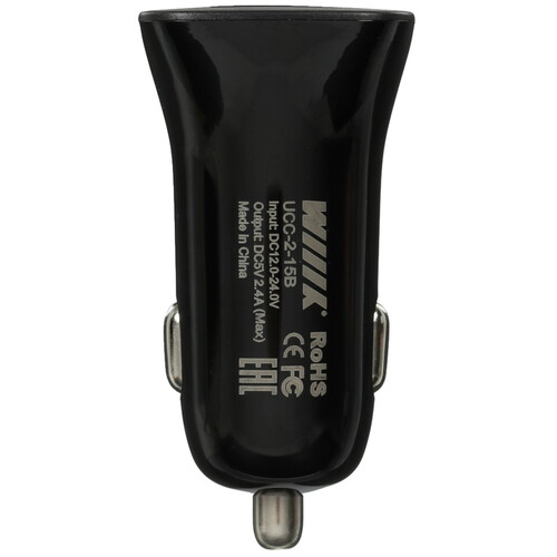 Купить Автомобильное ЗУ WIIIX UCC-2-15B черный  9915055. Характеристики, отзывы и цены в Донецке