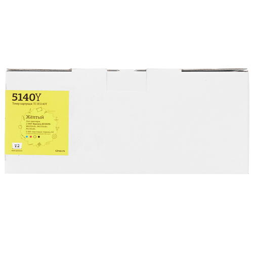 Купить Тонер-картридж лазерный T2 TC-K5140C желтый  8190014. Характеристики, отзывы и цены в Донецке