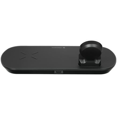 Купить Беспроводное зарядное устройство DEPPA Charging Station 3-in-1 for Samsung черный  4818361. Характеристики, отзывы и цены в Донецке