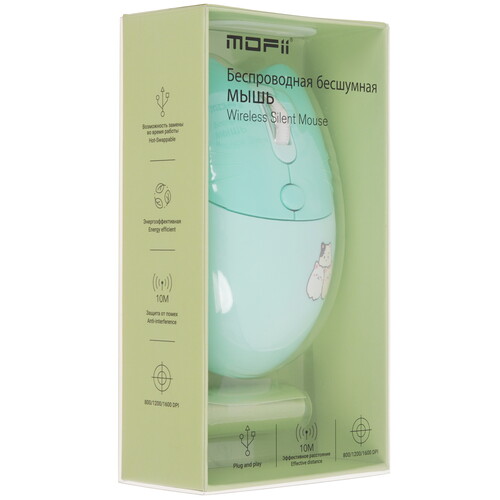 Купить Мышь беспроводная MOFii M3AG  9241064. Характеристики, отзывы и цены в Донецке
