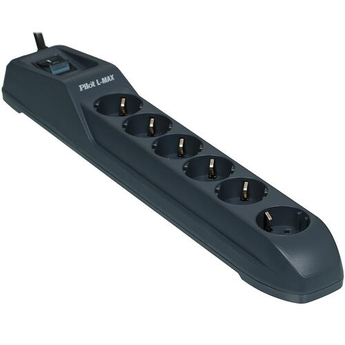 Купить Сетевой фильтр Pilot L-MAX GP серый  5404733. Характеристики, отзывы и цены в Донецке