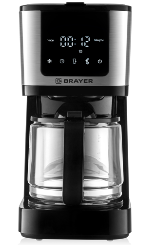 Купить Кофеварка капельная Brayer BR1125 черный  9032613. Характеристики, отзывы и цены в Донецке