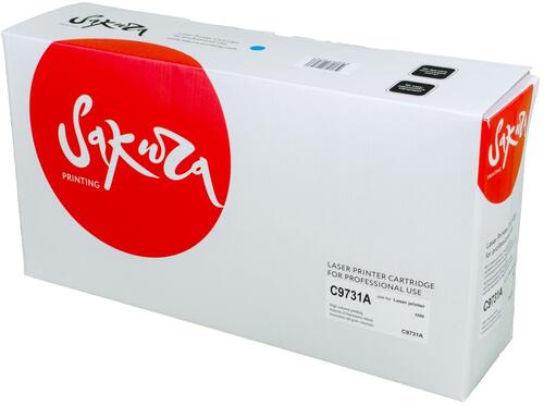 Купить Картридж лазерный SAKURA C9731A голубой  5363856. Характеристики, отзывы и цены в Донецке