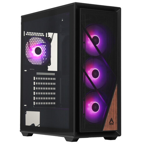 Купить Корпус AZZA FOREST [CSAZ-370] черный  9210940. Характеристики, отзывы и цены в Донецке