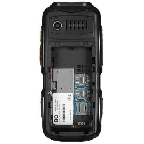 Купить Сотовый телефон BQ 2410L Tank Power 4G черный  9107019. Характеристики, отзывы и цены в Донецке