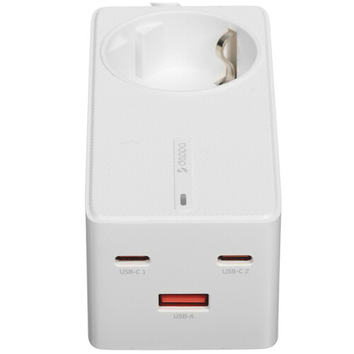 Купить Сетевой фильтр Deppa Charging Station GAN белый  5475914. Характеристики, отзывы и цены в Донецке
