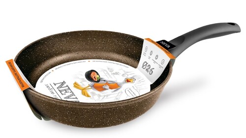 Купить Сковорода НМП Neva Granite Brown NGB126  9150137. Характеристики, отзывы и цены в Донецке