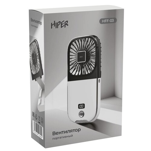 Купить Вентилятор HIPER HFF-03  белый  5600177. Характеристики, отзывы и цены в Донецке