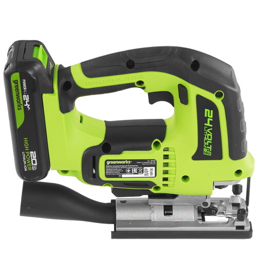 Купить Электрический лобзик Greenworks GD24JS120  9305508. Характеристики, отзывы и цены в Донецке