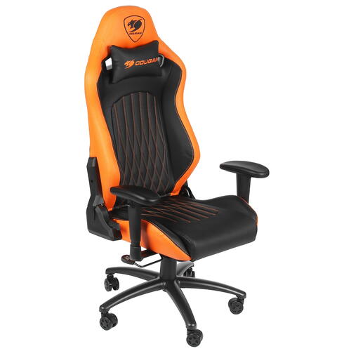 Купить Кресло игровое Cougar Explore Racing оранжевый  4752580. Характеристики, отзывы и цены в Донецке