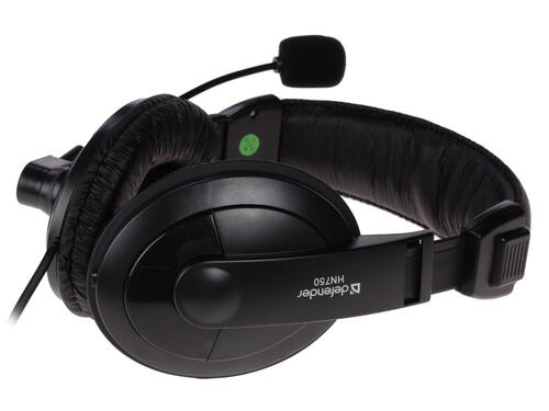 Купить Проводные наушники Defender Gryphon HN-750 черный  0110011. Характеристики, отзывы и цены в Донецке