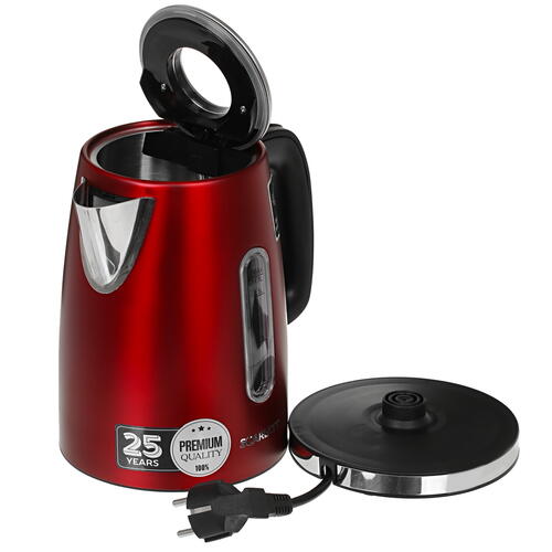 Купить Электрочайник Scarlett SC-EK21S83 красный  4834439. Характеристики, отзывы и цены в Донецке