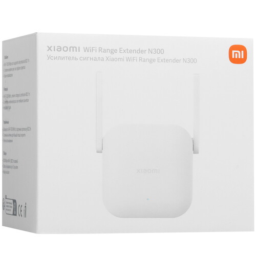 Купить Усилитель беспроводного сигнала Xiaomi WiFi Range Extender N300  5451949. Характеристики, отзывы и цены в Донецке