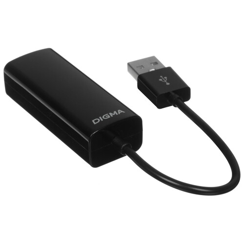 Купить Сетевая карта Digma D-USB2-LAN100  9159411. Характеристики, отзывы и цены в Донецке