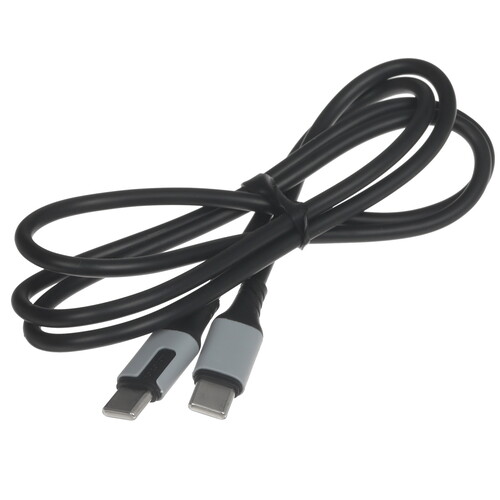 Купить Кабель круглый Borofone USB Type-C - USB Type-C черный 1 м  5460004. Характеристики, отзывы и цены в Донецке