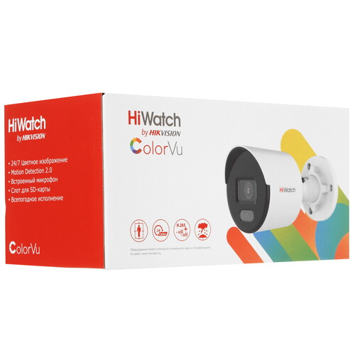 Купить IP-камера HiWatch DS-I250L(D) (2.8 mm)  5485144. Характеристики, отзывы и цены в Донецке