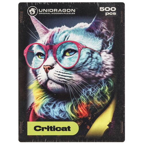Купить Пазл Unidragon Pop-Art GlowUp Критикэт  9136953. Характеристики, отзывы и цены в Донецке
