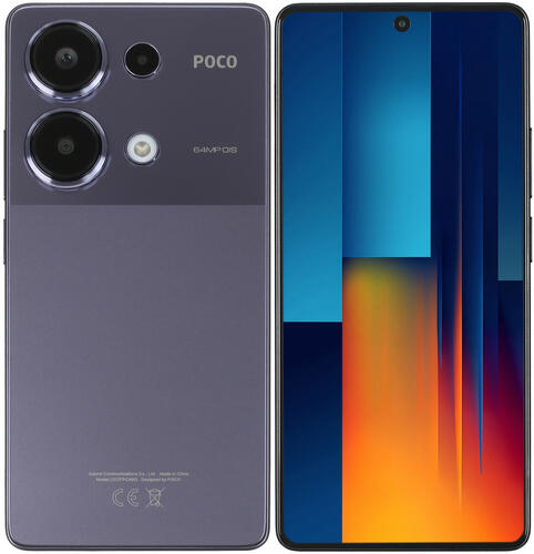 Купить 6.67" Смартфон POCO M6 Pro 512 ГБ фиолетовый  5441646. Характеристики, отзывы и цены в Донецке