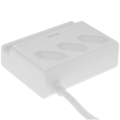 Купить Сетевой фильтр USAMS CC160TC01 белый  5480340. Характеристики, отзывы и цены в Донецке