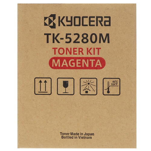 Купить Картридж лазерный Kyocera TK-5280M пурпурный, с чипом  1311511. Характеристики, отзывы и цены в Донецке