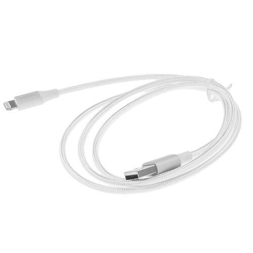 Купить Кабель круглый Ugreen Lightning 8-pin MFI - USB 2.0 Type-A серебристый 1 м  9983442. Характеристики, отзывы и цены в Донецке