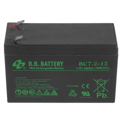 Купить Аккумуляторная батарея для ИБП B.B.Battery BC7.2-12  1691558. Характеристики, отзывы и цены в Донецке