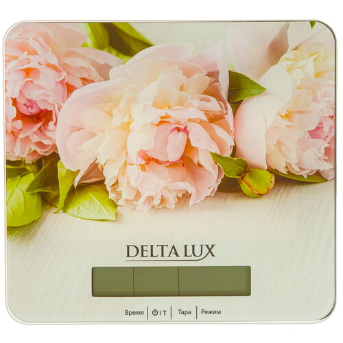 Купить Кухонные весы DELTA LUX DE-006KE разноцветный  5354083. Характеристики, отзывы и цены в Донецке