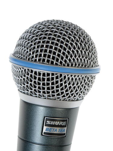 Купить Микрофон Shure BETA 58A черный  9112404. Характеристики, отзывы и цены в Донецке